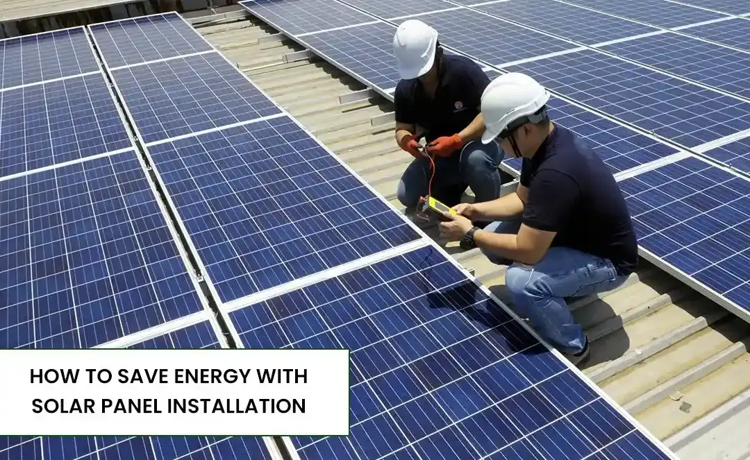 How To Save Energy with Solar Panel Installation